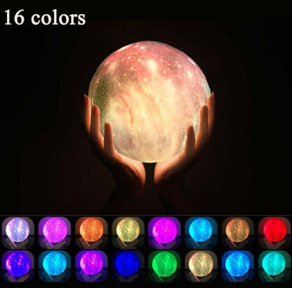 Creative Night Light - 3D Printing Lunar Light Artwork Gift