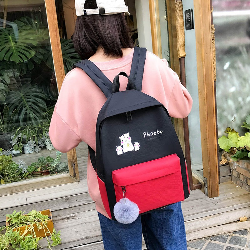 5-Piece Bag Set with Animal Design