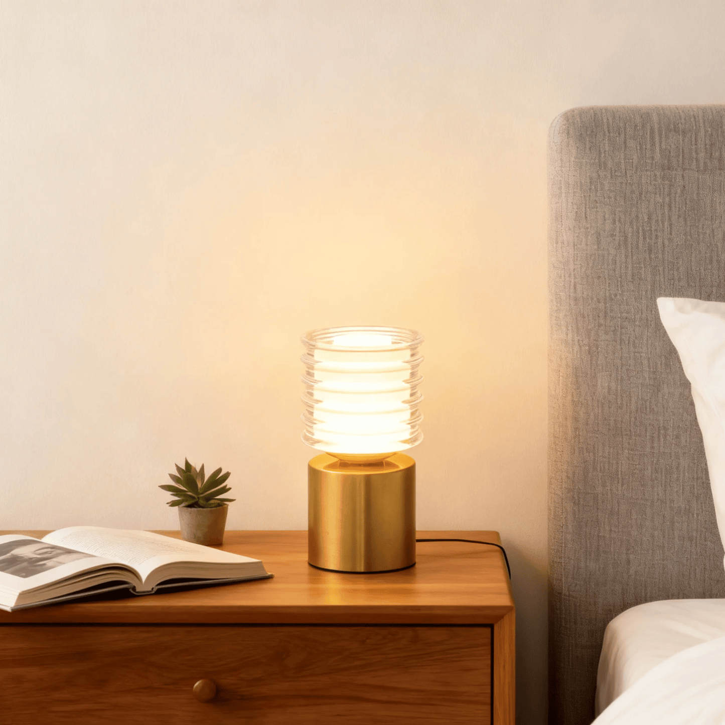 Battery-Powered Touch Control Desk Light