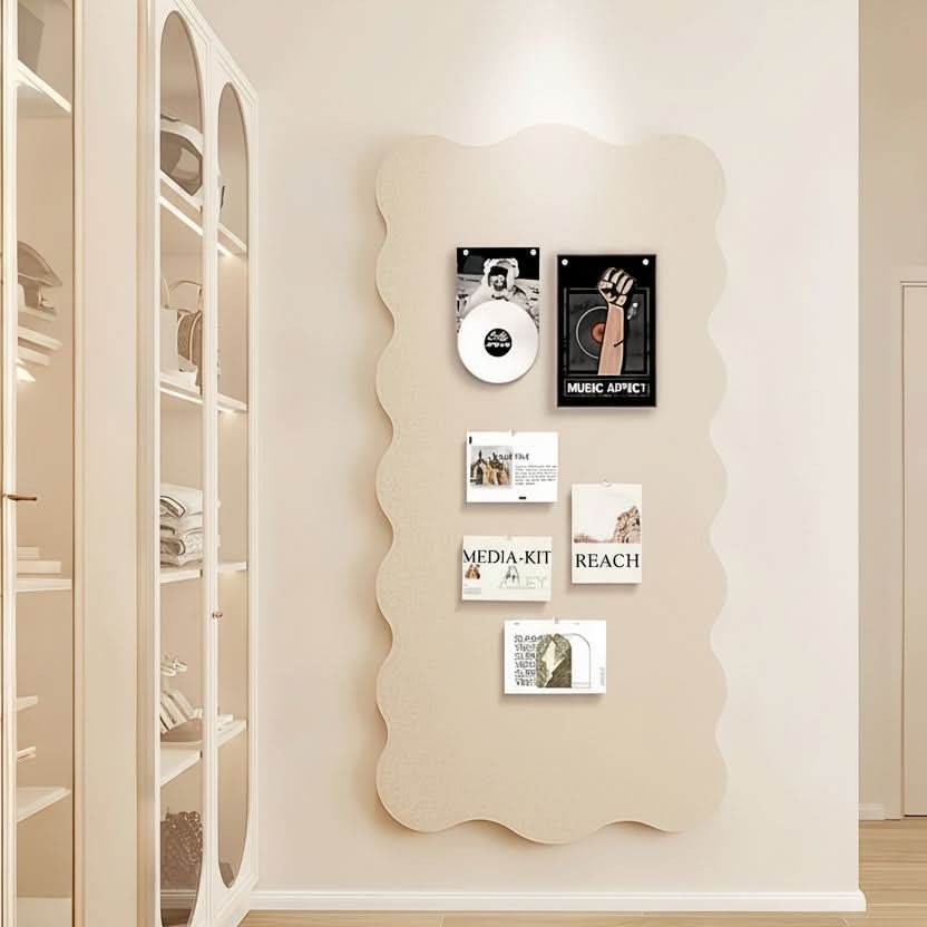 Decorative Felt Notice Board with Quality Push Pins