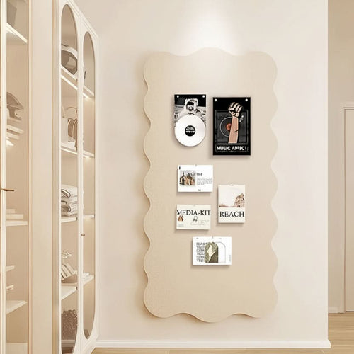 Decorative Felt Notice Board with Quality Push Pins