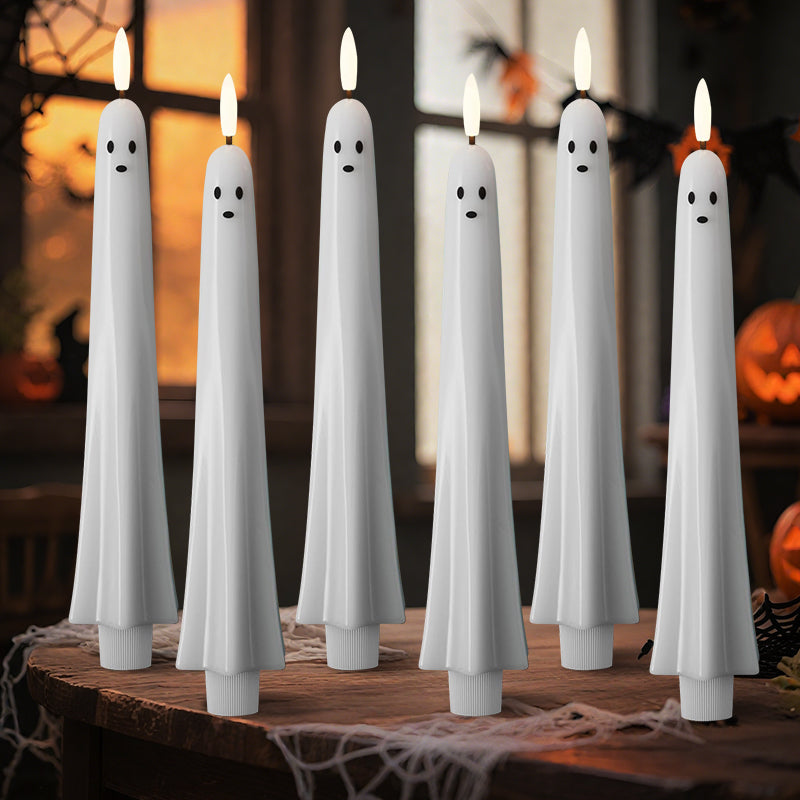 Remote-Controlled 3D Flame Light for a Spooky Halloween Atmosphere