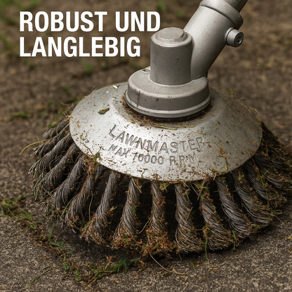 Universal 6-Blade Weed Brush Turbo Head for Grass Trimmers