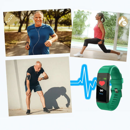 ActiveGuard Wristband – Safety & Fitness Tracker for Seniors