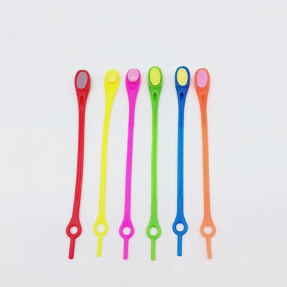 Waterproof Silicone Shoelaces - Buy 3, Get 3 Free [Last Day Sale]