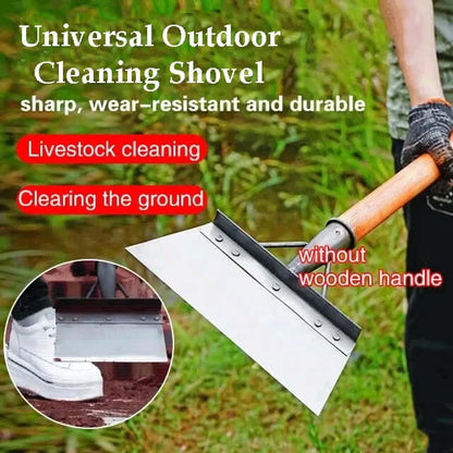 Heavy-Duty Steel Cleaning Shovel – Eco-Friendly Design [Last Day Sale]