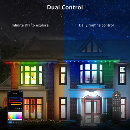 LuminousWave – Smart Color-Change Outdoor Lighting