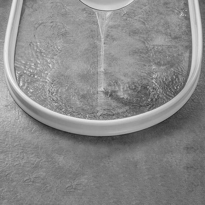 Silicone Water Barrier Strip for Bathroom Use