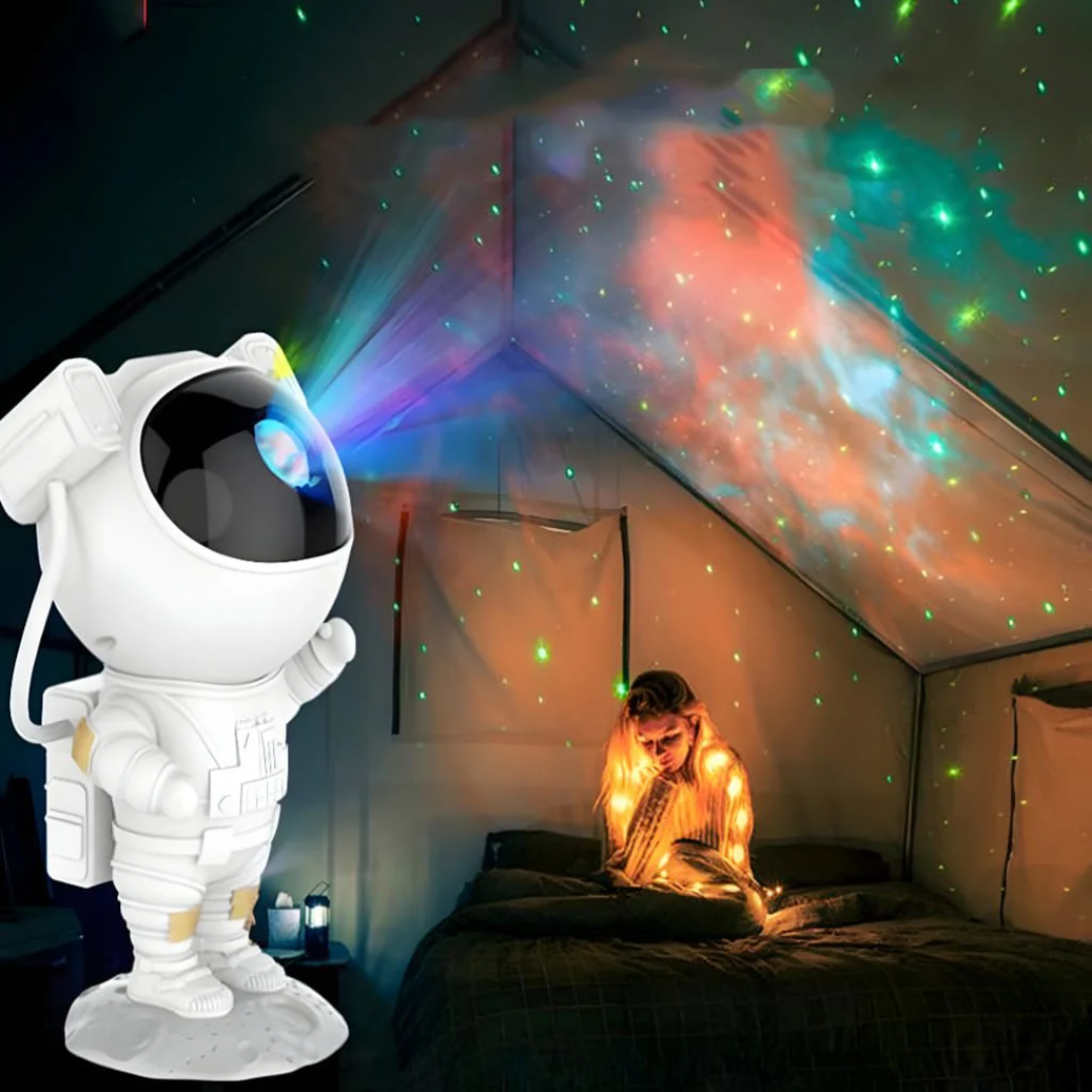 Space-Themed Astronaut Night Light for Kids