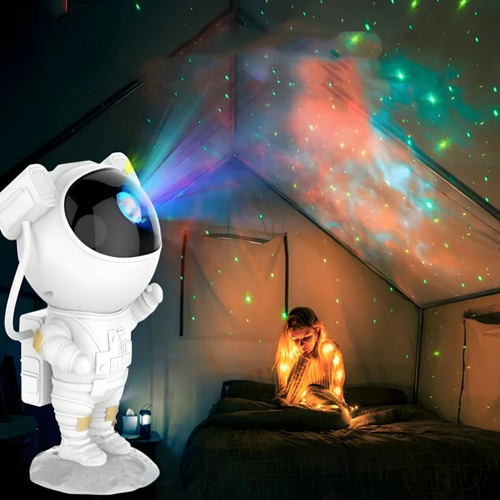 Space-Themed Astronaut Night Light for Kids