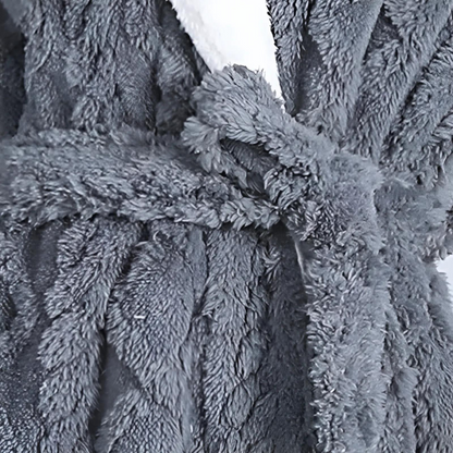 Luxurious Oversized Hooded Bathrobe
