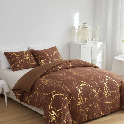 Elegant Stone-Inspired Duvet Cover Set for Ultimate Comfort
