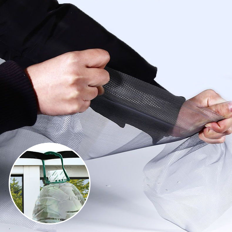 Self-Adhesive Window Screen for Mosquito Protection