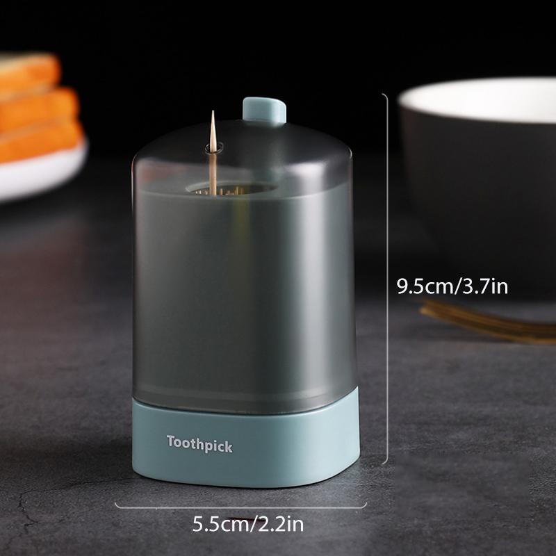 Toothpick Dispenser with Automatic Pop-up Feature