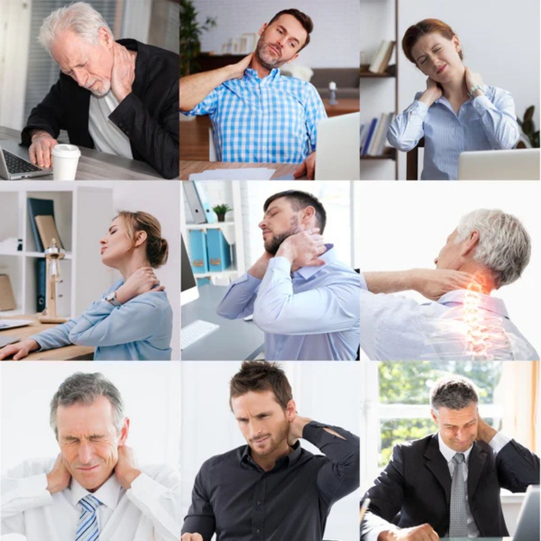 Adjustable Cervical Traction Device for Neck Pain Relief and Tension