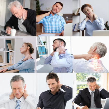 Adjustable Cervical Traction Device for Neck Pain Relief and Tension