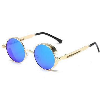 Classic Retro Round Sunglasses with UV400 Protection