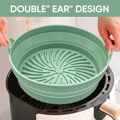 Reusable Silicone Baking Tray for Air Fryers – Grill Pan