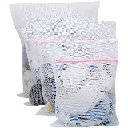Smart Mesh Laundry Organizers for Effortless Washing