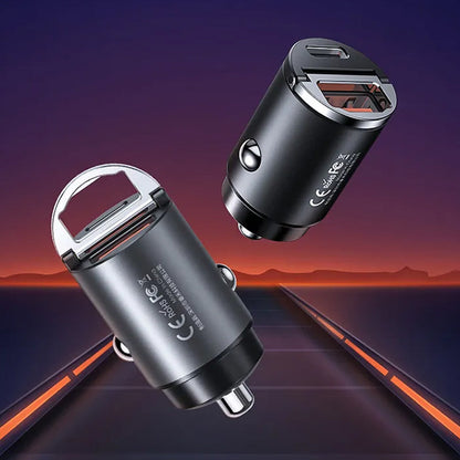 Rapid Universal Car Charger with Dual Ports