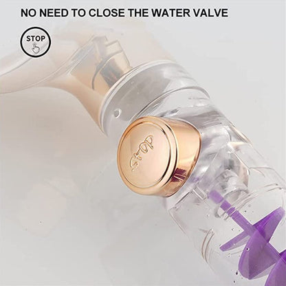 3-Function High-Pressure Showerhead for Ultimate Comfort