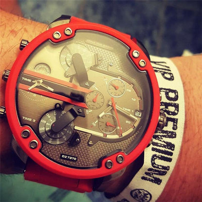 Stainless Steel Quartz Chronograph Timepiece