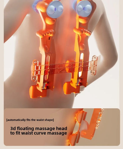 Heat-Enhanced Massage Cushion – Full Body Vibration for Office & Car
