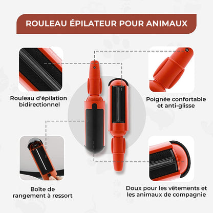 Pet Hair Removal Adhesive Brush