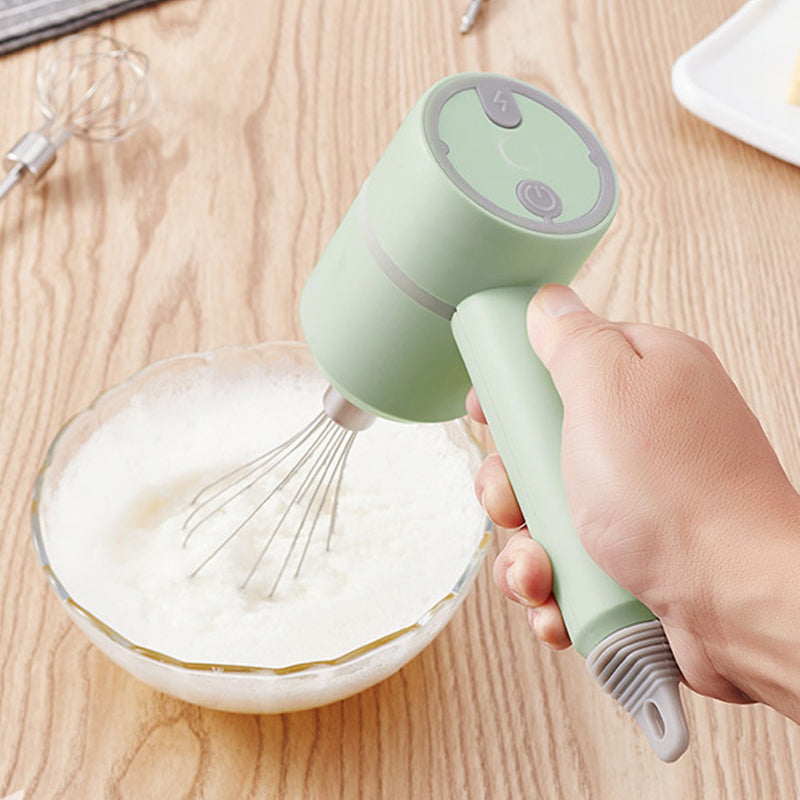Versatile 3-in-1 Electric Mixer for Effortless Cooking