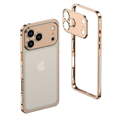 Sleek ProtectShield Metal Phone Case for Ultimate Safety