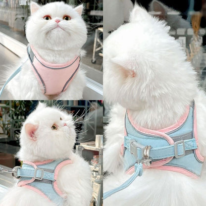 ExploreSafe Cat Harness and Leash Set