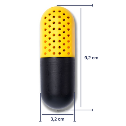 Odor-Free Capsule for Moisture Control in Footwear