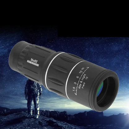 Compact 16x52 High-Definition Monocular Telescope