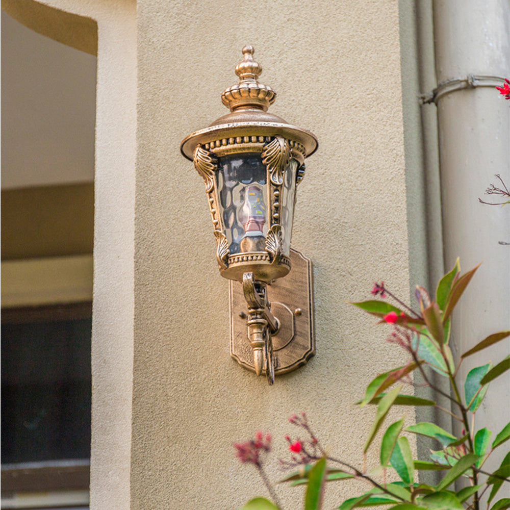 Traditional-Style Outdoor Wall Light for Exterior Illumination