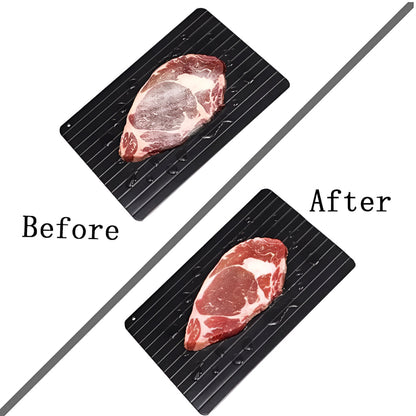 Quick Thawing Plate for Rapid Food Defrosting