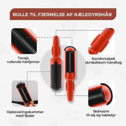 Pet Hair Remover Roller with Easy Storage Chamber