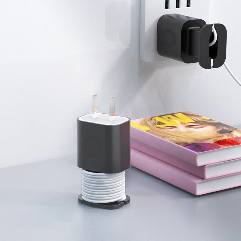 Dual Function Silicone Charger Shield and Organizer
