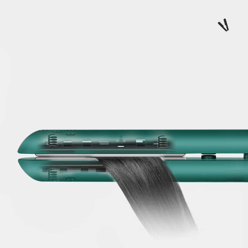 Mini 2-in-1 Ceramic Coated Curling and Straightening Iron