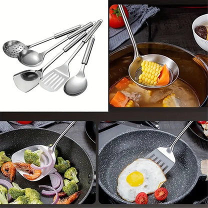 Premium 5-Piece Stainless Steel Kitchen Tools Set