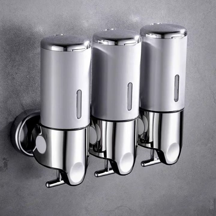 DuoPure Wall-Mounted Soap Dispenser – Elegant Solution for Bathroom Cleanliness