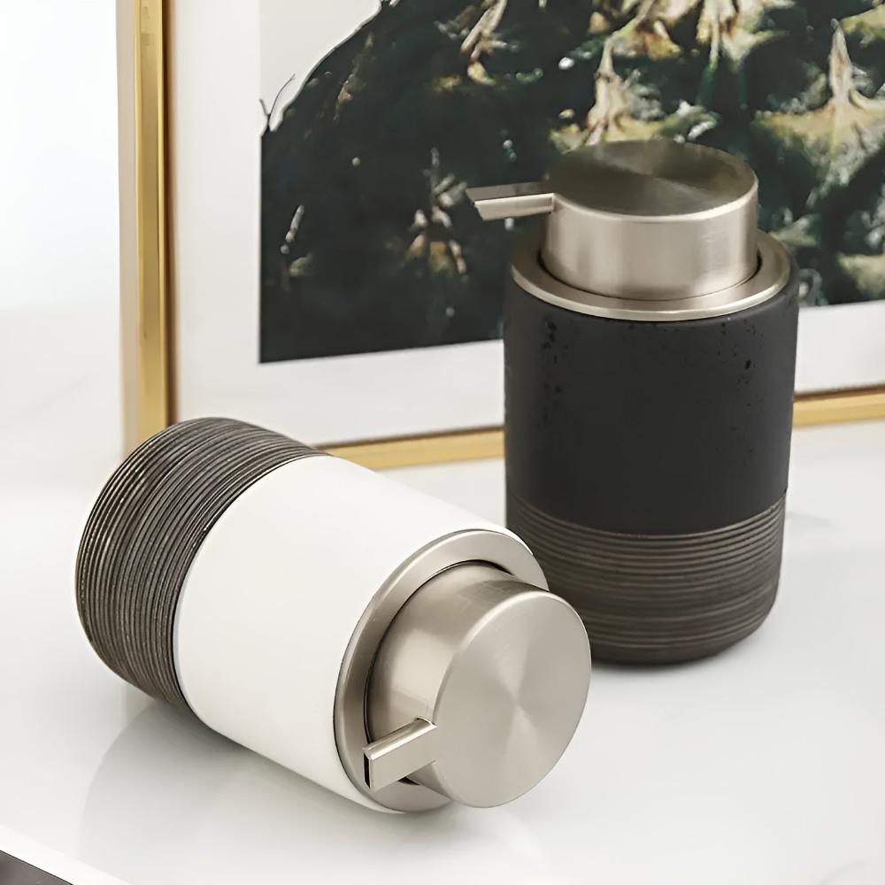 Sleek Ceramic Liquid Dispenser for Modern Spaces