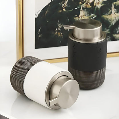 Sleek Ceramic Liquid Dispenser for Modern Spaces