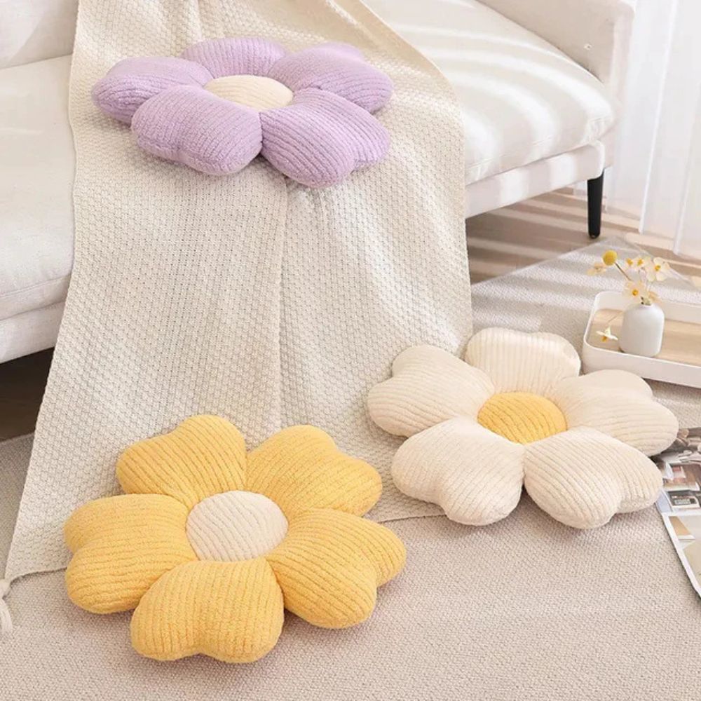 Blossom Comfort Cushion - Flower Design for Every Space