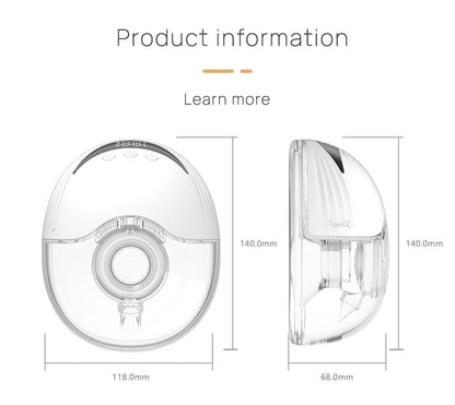 Portable Silent Breast Pump – Hands-Free Convenience