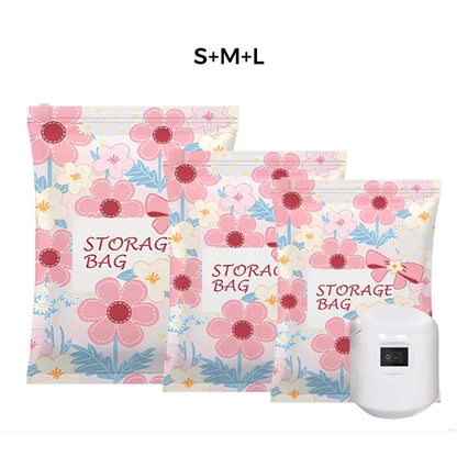 SpaceSaver Vacuum Storage Bags for Clothes & Bedding | Airtight, Reusable & Compact for Home & Travel