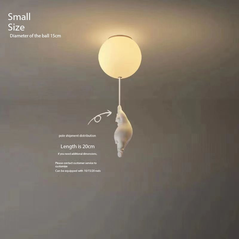 Balloon-Shaped Lamp for Bedroom Lighting
