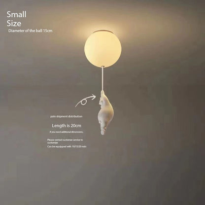 Balloon-Shaped Lamp for Bedroom Lighting