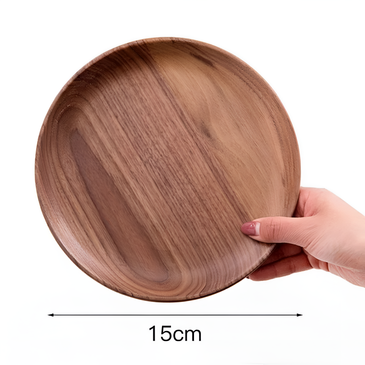 Natural Wooden Serving Board – Handcrafted Walnut Plate