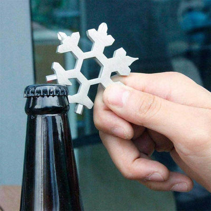 Multi-tool Snowflake Set with 18 Functions – Perfect Gift