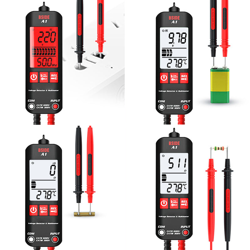 SmartSense Automatic Voltage Detector with LCD Display